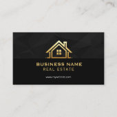 Modern Professional Minimalist Real Estate Visitenkarte (Vorderseite)