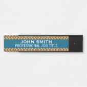 Modern Professional Office Door Sign Türschild (Vorderseite )