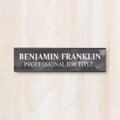 Modern Professional Office Door Sign Türschild (Vorderseite )