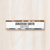 Modern Professional Office Door Sign Türschild (Vorderseite )