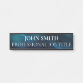 Modern Professional Office Door Sign Türschild (Vorderseite )