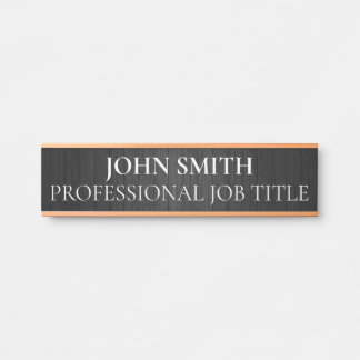 Modern Professional Office Door Sign Türschild