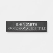 Modern Professional Office Door Sign Türschild (Vorderseite )