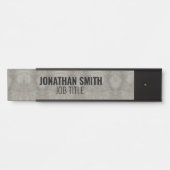 Modern Professional Office Door Sign Türschild (Vorderseite )