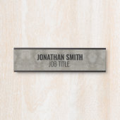 Modern Professional Office Door Sign Türschild (Vorderseite )