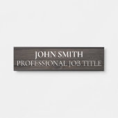 Modern Professional Office Door Sign Türschild (Vorderseite )