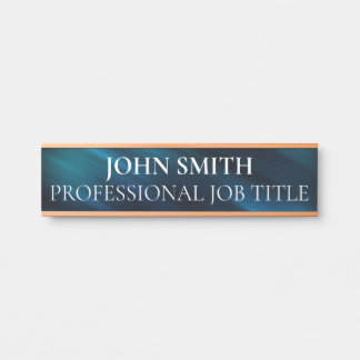 Modern Professional Office Door Sign Türschild