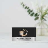 Modern Professional Painting Service Decoration Visitenkarte (Stehend Vorderseite)