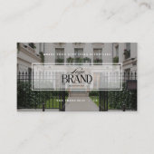 Modern Professional Photo Rental Property Logo Visitenkarte (Vorderseite)