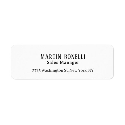 Modern Professional Plain Black & White Serif Font (Vorne)