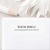 Modern Professional Plain Black & White Serif Font (Insitu)