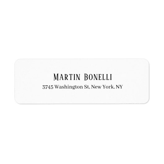 Modern Professional Plain Black & White Serif Font (Vorne)