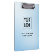 Modern Promotional Business Logo Klemmbrett (Rechts)