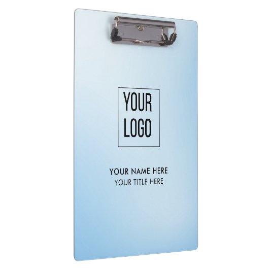 Modern Promotional Business Logo Klemmbrett (Rechts)