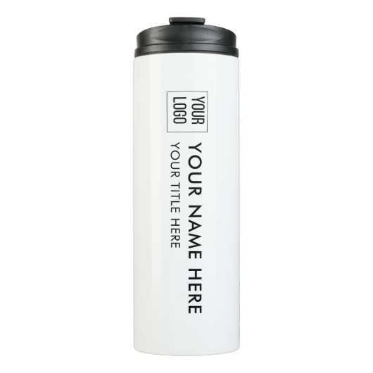 Modern Promotional Logo Business Thermosbecher (Vorderseite)