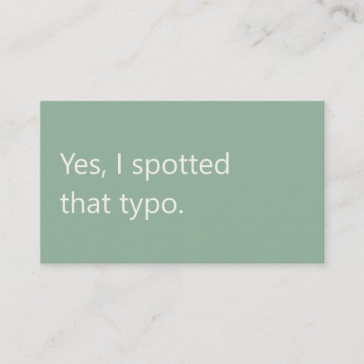 Modern Proofreader Freelance Writing Visitenkarte (Vorderseite)