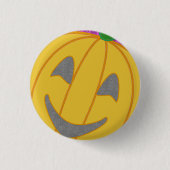 Modern Pumpkin Button (Vorderseite)