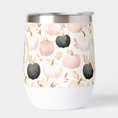 Modern Pumpkin Monogram - Personalisiert Initial (Links)