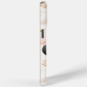 Modern Pumpkin Monogram - Personalisiert Initial Case-Mate iPhone Hülle (Rückseite / Rechts)