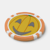 Modern Pumpkin Poker Chip (Einzeln)