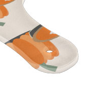 Modern Pumpkin Pumpkin Pie Muster Creme Schneidebrett (Ecke)