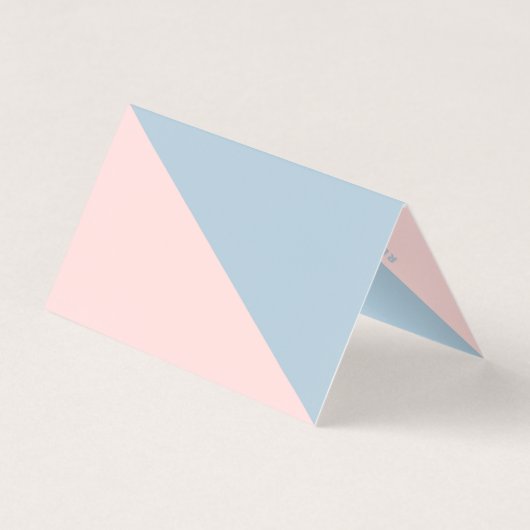 Modern Punchy Pastel Duotone - Visitenkarte Visitenkarten (Rückseite)