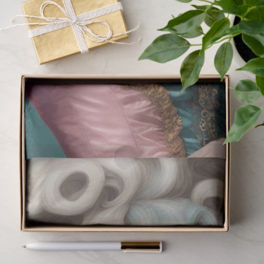 Modern Punk Marie Antoinette Decoupage Paper Seidenpapier (Geschenk)