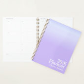 Modern Purple Ombre Planner Planer (Anzeige)