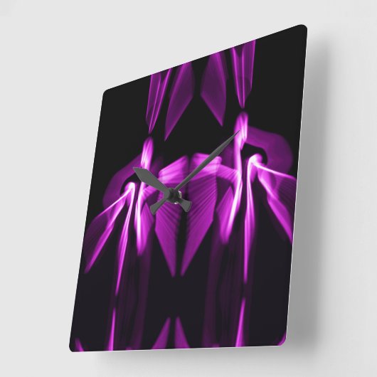 Modern Quadratische Wanduhr (Winkel)