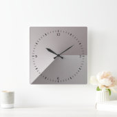 Modern Quadratische Wanduhr (Zuhause)