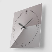Modern Quadratische Wanduhr (Winkel)