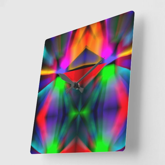 Modern Quadratische Wanduhr (Winkel)