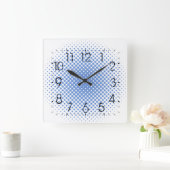 Modern Quadratische Wanduhr (Zuhause)