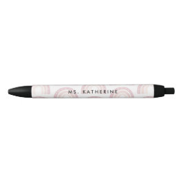 Modern Rainbow Boho Pastel Pink Gift Kugelschreiber