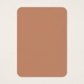 Modern Rainbow Personalisiert Earring Display Card (Rückseite)