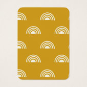Modern Rainbow Personalisiert Earring Display Card (Rückseite)