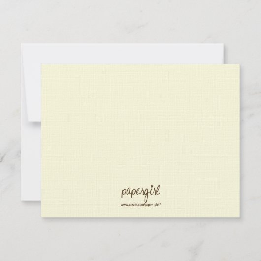 Modern Rattles Baby Dusche Vielen Dank Karten (Rückseite)