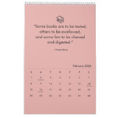 Modern Readers Quotes Colorful Book Lovers 2026 Kalender (Feb 2026)
