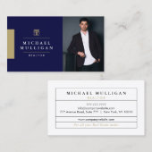 Modern Real Anwesen Agent Business Card Visitenkarte (Vorne/Hinten)