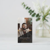 Modern Real Anwesen Agent Business Card Visitenkarte (Stehend Vorderseite)