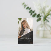 Modern Real Anwesen Agent Business Card Visitenkarte (Stehend Vorderseite)