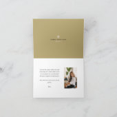 Modern Real Anwesen Danke Karte (Innenseite)