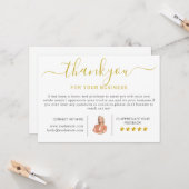 Modern Real Anwesen Housewarming Danke Karten (Vorderseite/Rückseite Beispiel)