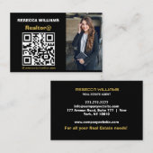 Modern Real Anwesen Monogram 2025 Visitenkarte (Vorne/Hinten)