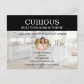 Modern Real Anwesen Open House Marketing Postkarte (Vorderseite)