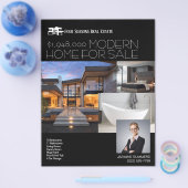 MODERN Real Anwesen Realty Flyer zum Verkauf (Einzeln)