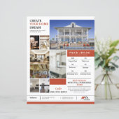Modern Real Estate Flyer Template (Stehend Vorderseite)
