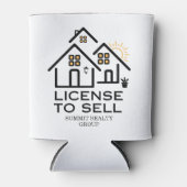 Modern Real Estate License To Sell Drink Dosenkühler (Vorderseite)