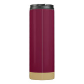 Modern Real Estate Promotional Realtor Logo Thermosbecher (Rückseite)