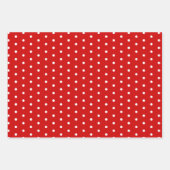 Modern Red Christmas Geschenkpapier Set (Vorderseite 2)